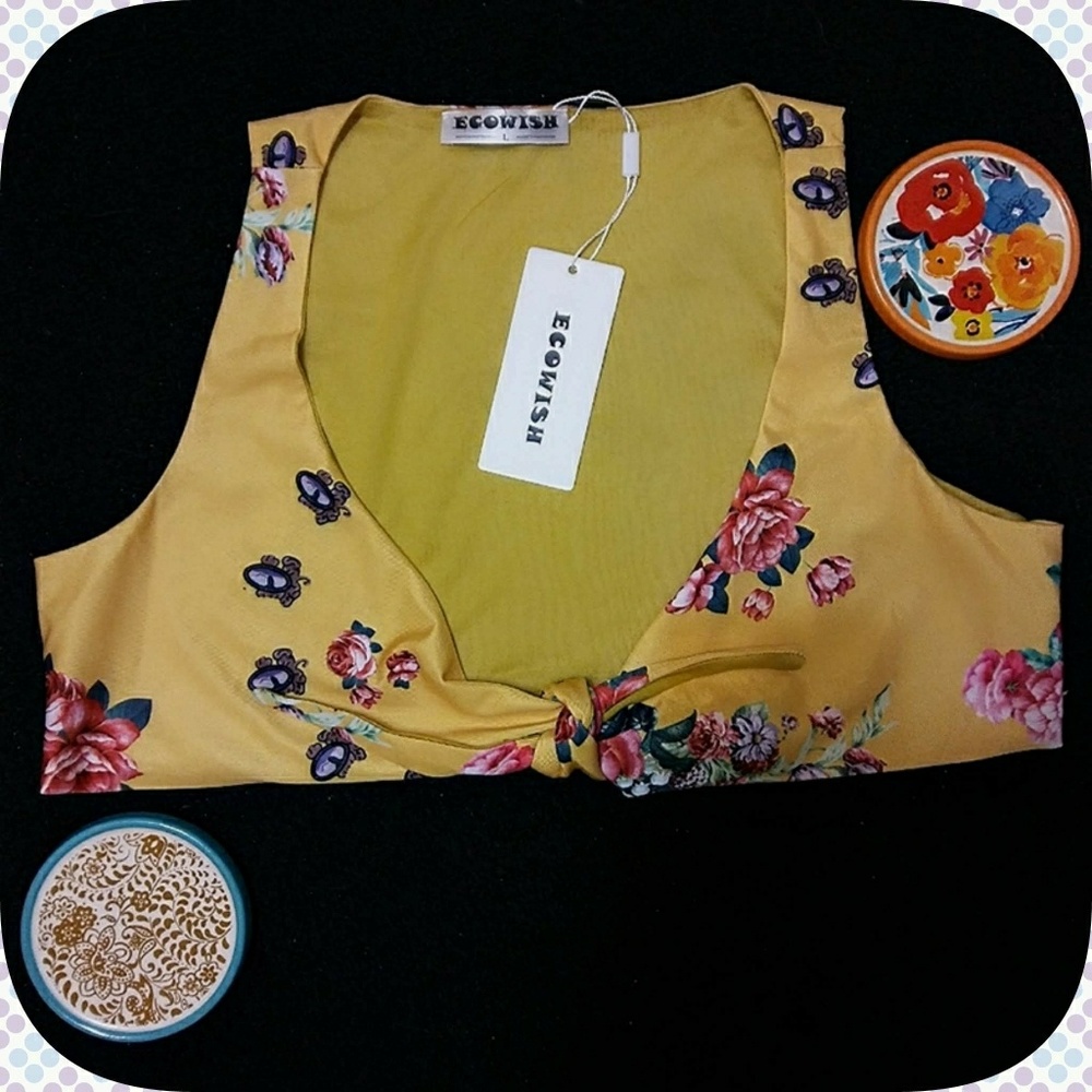 ✨Price Drop✨Ecowish bikini top